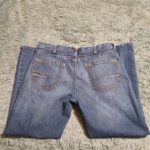 Ariat Rebar M5 Mens Denim Work Jeans Straight Leg‎ Knife Pocket 42x30 Fits 41x29